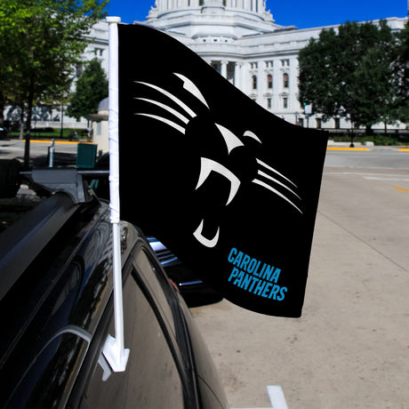 NFL Carolina Panthers Car Flag Fan Gear NFL Carolina Panthers