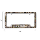 NHL Chicago Blackhawks All Over Chrome Frame Fan Gear NHL Chicago Blackhawks