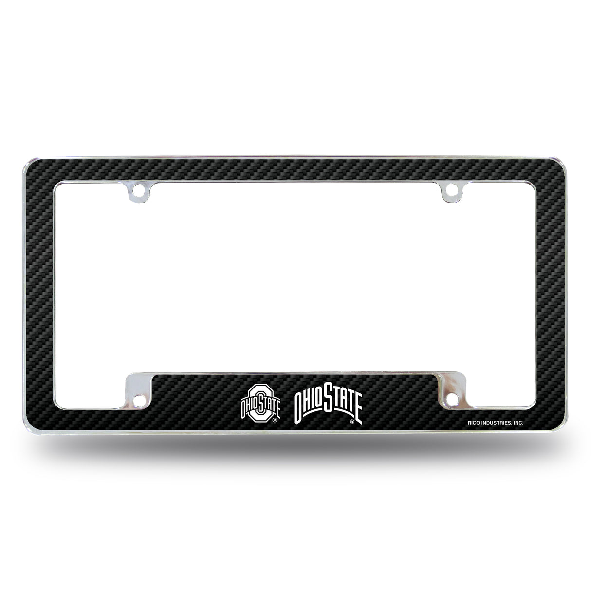 NCAA Ohio State Buckeyes All Over Chrome Frame Fan Gear NCAA Ohio State Buckeyes