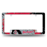 NCAA Ohio State Buckeyes All Over Chrome Frame Fan Gear NCAA Ohio State Buckeyes
