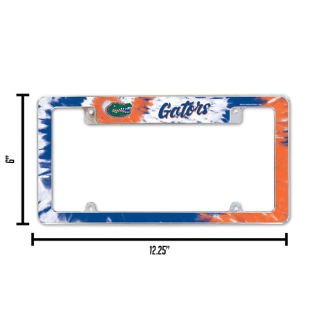 NCAA Florida Gators All Over Chrome Frame Fan Gear NCAA Florida Gators