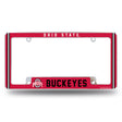 NCAA Ohio State Buckeyes All Over Chrome Frame Fan Gear NCAA Ohio State Buckeyes