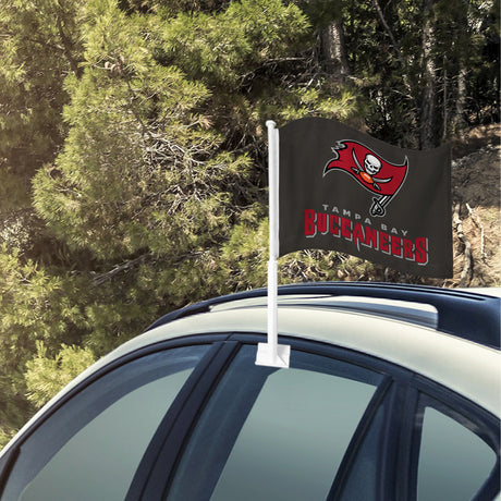 NFL Tampa Bay Buccaneers Car Flag Fan Gear NFL Tampa Bay Buccaneers
