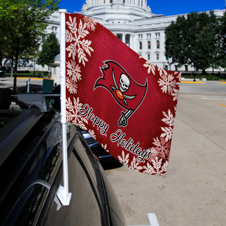 NFL Tampa Bay Buccaneers Car Flag Fan Gear NFL Tampa Bay Buccaneers
