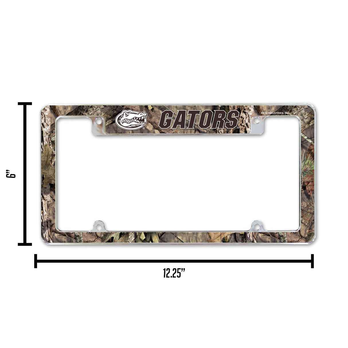 NCAA Florida Gators All Over Chrome Frame Fan Gear NCAA Florida Gators