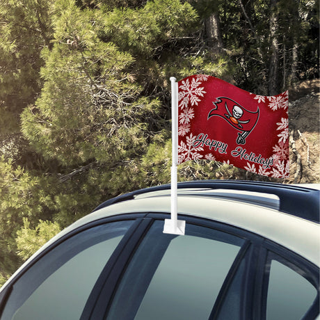 NFL Tampa Bay Buccaneers Car Flag Fan Gear NFL Tampa Bay Buccaneers