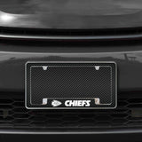 NFL Kansas City Chiefs All Over Chrome Frame Fan Gear NFL Kansas City Chiefs