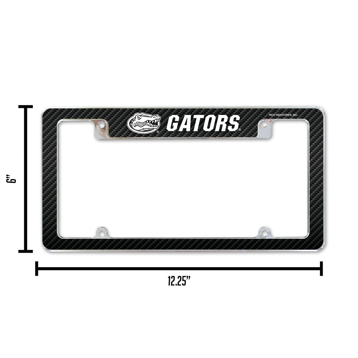 NCAA Florida Gators All Over Chrome Frame Fan Gear NCAA Florida Gators