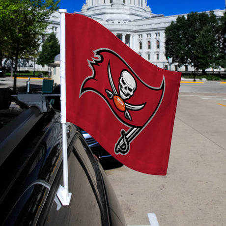 NFL Tampa Bay Buccaneers Car Flag Fan Gear NFL Tampa Bay Buccaneers