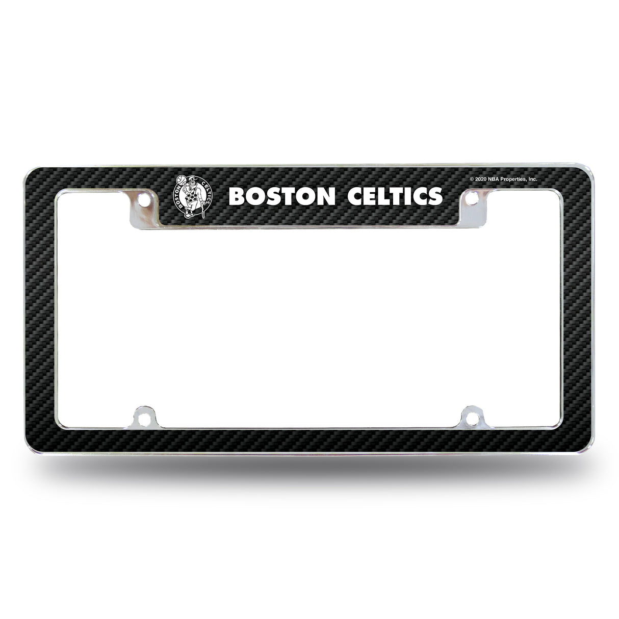 NBA Boston Celtics All Over Chrome Frame Fan Gear NBA Boston Celtics