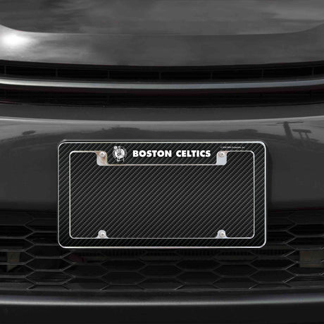 NBA Boston Celtics All Over Chrome Frame Fan Gear NBA Boston Celtics
