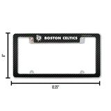 NBA Boston Celtics All Over Chrome Frame Fan Gear NBA Boston Celtics
