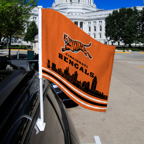 NFL Cincinnati Bengals Car Flag Fan Gear NFL Cincinnati Bengals