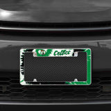 NBA Boston Celtics All Over Chrome Frame Fan Gear NBA Boston Celtics