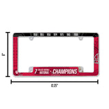 NCAA Oklahoma Sooners All Over Chrome Frame Fan Gear NCAA Oklahoma Sooners
