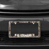 NCAA Oklahoma Sooners All Over Chrome Frame Fan Gear NCAA Oklahoma Sooners
