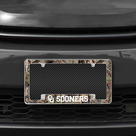 NCAA Oklahoma Sooners All Over Chrome Frame Fan Gear NCAA Oklahoma Sooners