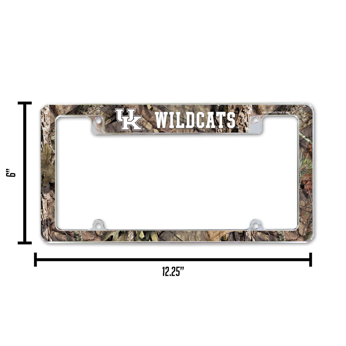 NCAA Kentucky Wildcats All Over Chrome Frame Fan Gear NCAA Kentucky Wildcats