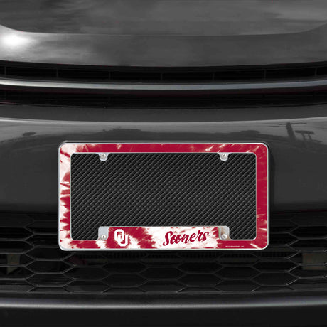 NCAA Oklahoma Sooners All Over Chrome Frame Fan Gear NCAA Oklahoma Sooners