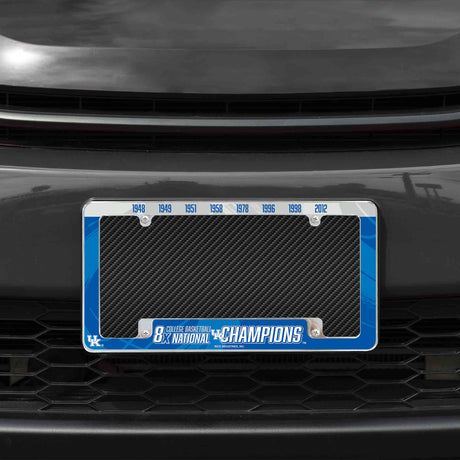 NCAA Kentucky Wildcats All Over Chrome Frame Fan Gear NCAA Kentucky Wildcats