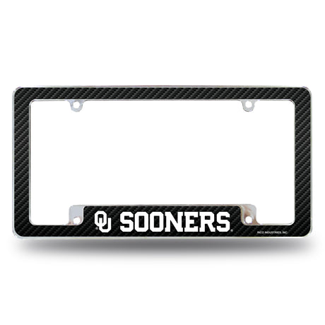 NCAA Oklahoma Sooners All Over Chrome Frame Fan Gear NCAA Oklahoma Sooners