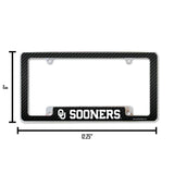 NCAA Oklahoma Sooners All Over Chrome Frame Fan Gear NCAA Oklahoma Sooners