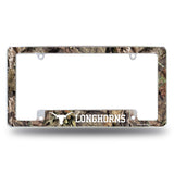NCAA Texas Longhorns All Over Chrome Frame Fan Gear NCAA Texas Longhorns