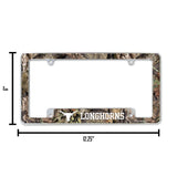 NCAA Texas Longhorns All Over Chrome Frame Fan Gear NCAA Texas Longhorns