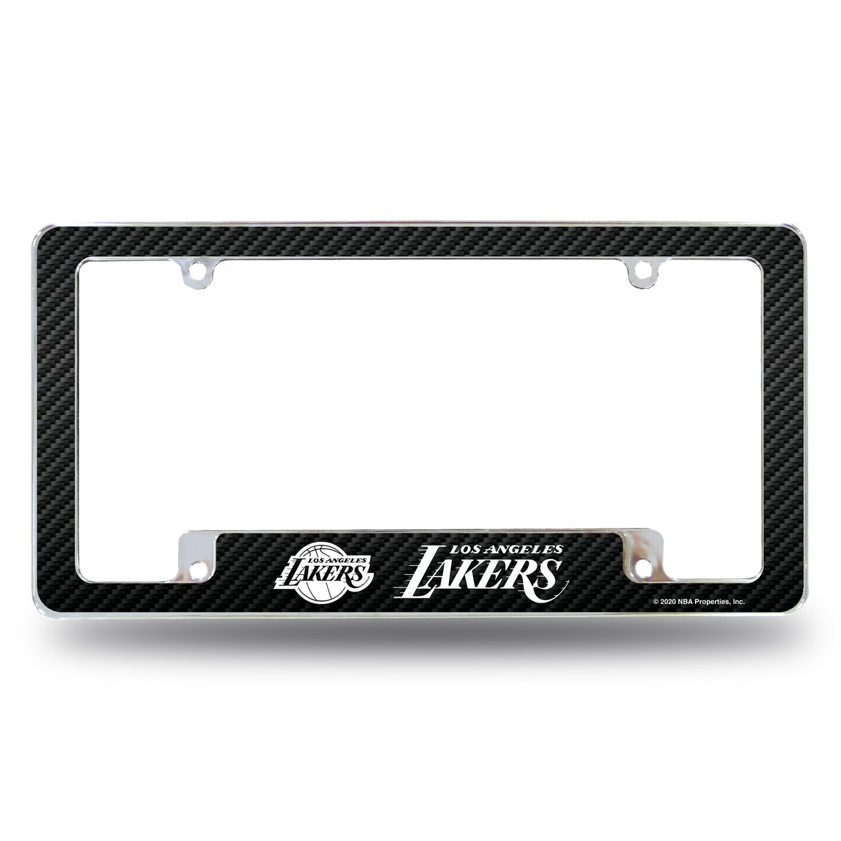 NBA Los Angeles Lakers All Over Chrome Frame Fan Gear NBA Los Angeles Lakers