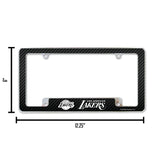 NBA Los Angeles Lakers All Over Chrome Frame Fan Gear NBA Los Angeles Lakers