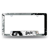 NBA San Antonio Spurs All Over Chrome Frame Fan Gear NBA San Antonio Spurs