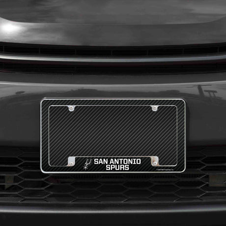 NBA San Antonio Spurs All Over Chrome Frame Fan Gear NBA San Antonio Spurs