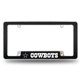 NFL Dallas Cowboys All Over Chrome Frame Fan Gear NFL Dallas Cowboys