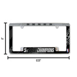 NBA San Antonio Spurs All Over Chrome Frame Fan Gear NBA San Antonio Spurs