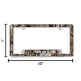 NBA San Antonio Spurs All Over Chrome Frame Fan Gear NBA San Antonio Spurs