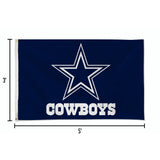 NFL Dallas Cowboys 3x5 Banner Flag Fan Gear NFL Dallas Cowboys
