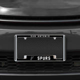NBA San Antonio Spurs All Over Chrome Frame Fan Gear NBA San Antonio Spurs
