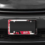 NBA Chicago Bulls All Over Chrome Frame Fan Gear NBA Chicago Bulls