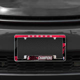 NBA Chicago Bulls All Over Chrome Frame Fan Gear NBA Chicago Bulls