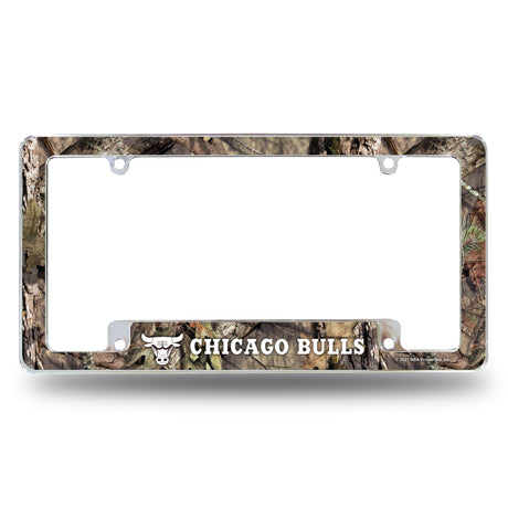 NBA Chicago Bulls All Over Chrome Frame Fan Gear NBA Chicago Bulls