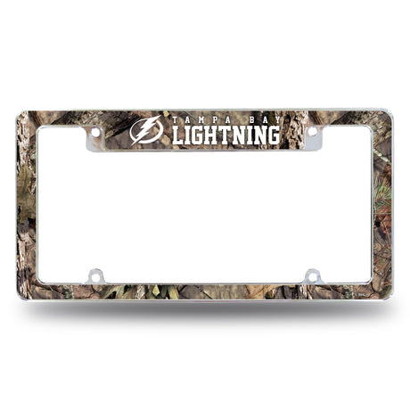 NHL Tampa Bay Lightning All Over Chrome Frame Fan Gear NHL Tampa Bay Lightning