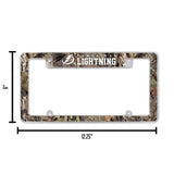 NHL Tampa Bay Lightning All Over Chrome Frame Fan Gear NHL Tampa Bay Lightning