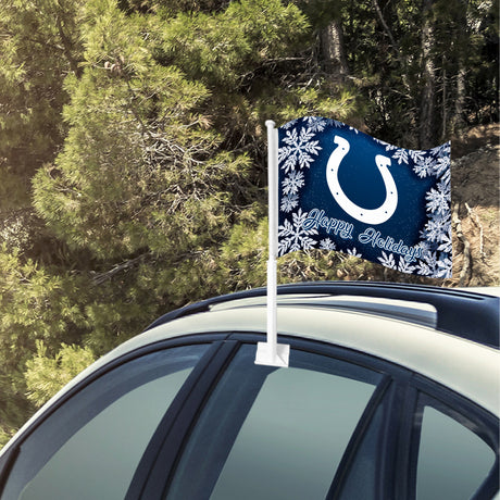 NFL Indianapolis Colts Car Flag Fan Gear NFL Indianapolis Colts