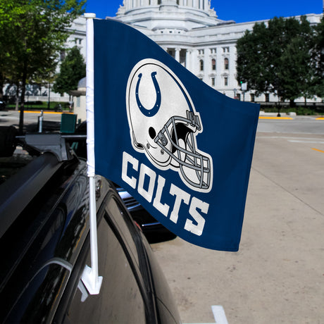 NFL Indianapolis Colts Car Flag Fan Gear NFL Indianapolis Colts