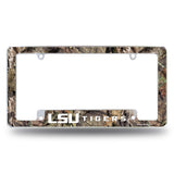 NCAA LSU Tigers All Over Chrome Frame Fan Gear NCAA LSU Tigers