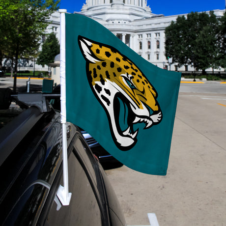 NFL Jacksonville Jaguars Car Flag Fan Gear NFL Jacksonville Jaguars