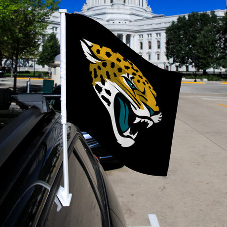 NFL Jacksonville Jaguars Car Flag Fan Gear NFL Jacksonville Jaguars
