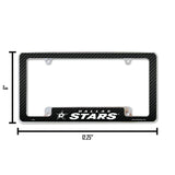 NHL Dallas Stars All Over Chrome Frame Fan Gear NHL Dallas Stars
