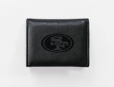 NFL San Francisco 49ers Laser Engraved Trifold Wallet Fan Gear NFL San Francisco 49ers