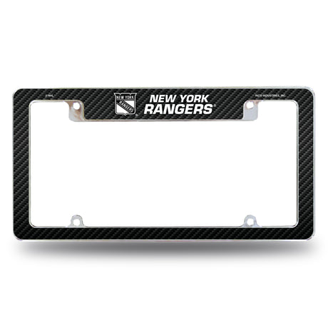 NHL New York Rangers All Over Chrome Frame Fan Gear NHL New York Rangers